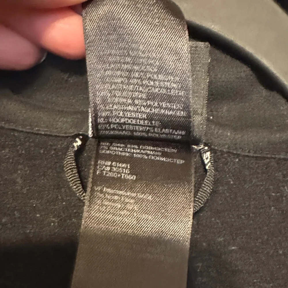 The‎ North Face Men’s Black and Gray Performance Jacket Full Zip Size Large